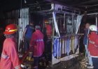 Angkringan di Mayure Dilalap Api, Diduga Akibat Konsleting Listrik