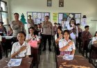 Kapolsek Ampenan Sosialisasikan Penerimaan Siswa Baru SMA Taruna Kemala Bhayangkara di SMPK Santo Antonius Mataram