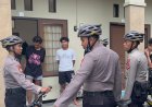 Patroli Bersepeda Sat Samapta Polresta Mataram Sambangi Kos-Kosan Mahasiswa, Sampaikan Imbauan Kamtibmas