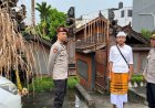Polsek Mataram Gelar Patroli dan Pengamanan Ibadah Umat Hindu pada Hari Raya Kuningan