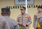 Tingkatkan Kualitas Pelayanan, Kapolresta Mataram Serahkan Sarpras Penunjang Tugas Kepolisian