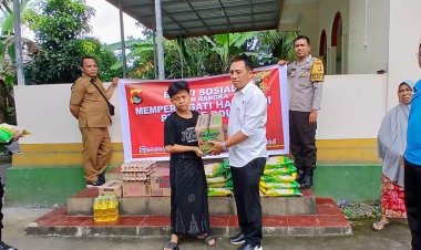 Sat Reskrim Polresta Mataram Gelar Baksos di Dua Panti Asuhan, Peringati HUT Reserse Polri ke-78