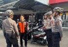 Sasar Sejumlah Kawasan Publik, Personel Sat Samapta Polresta Mataram Gelar Patroli Bersepeda