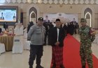 Polsek Ampenan Amankan Kunjungan Kerja Menteri Haji dan Umrah RI di Asrama Haji NTB