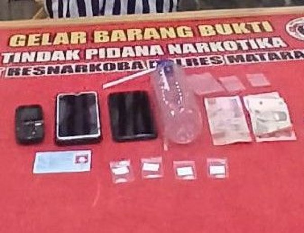 Bawa Empat Klip Sabu, Pria Dasan Agung Diciduk Polisi Dini Hari